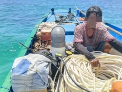 Satpolairud Polres Ende Gagalkan Illegal Fishing, 3 Ton Keong Lola Diamankan