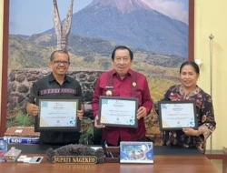 Wujud Transparansi Anggaran, Pemkab Nagekeo Raih Tiga Penghargaan Kinerja Keuangan dari KPPN Ende