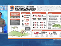 Sebulan Pascagempa Flores, BNPB Catat 142 Orang Meninggal dan 46.461 Masih Mengungsi