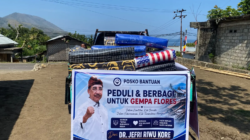Solidaritas untuk Flores, Jeriko Salurkan Bantuan ke Tiga Kabupaten Terdampak Gempa