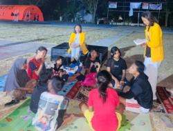 Undana Bangun Sekolah Darurat dan Gelar Trauma Healing untuk Anak Korban Gempa Manggarai Timur